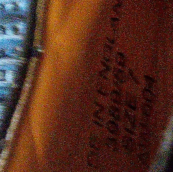 Dr. Martens Mens USA 8  Ladies 9  Run Large Black and White Oxford Shoes - Picture 8 of 14